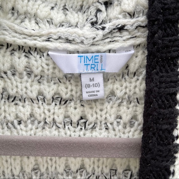 Ombré open front cardigan long knitted duster boho - Picture 2 of 3